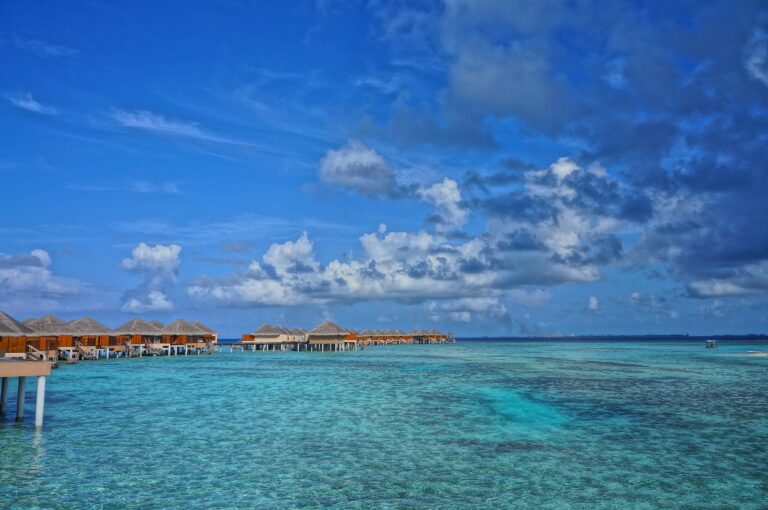 Tropical island scenery
